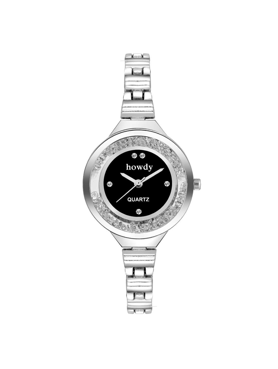 Buy online Howdy Silver Plated Analog Watch For Women from watches for