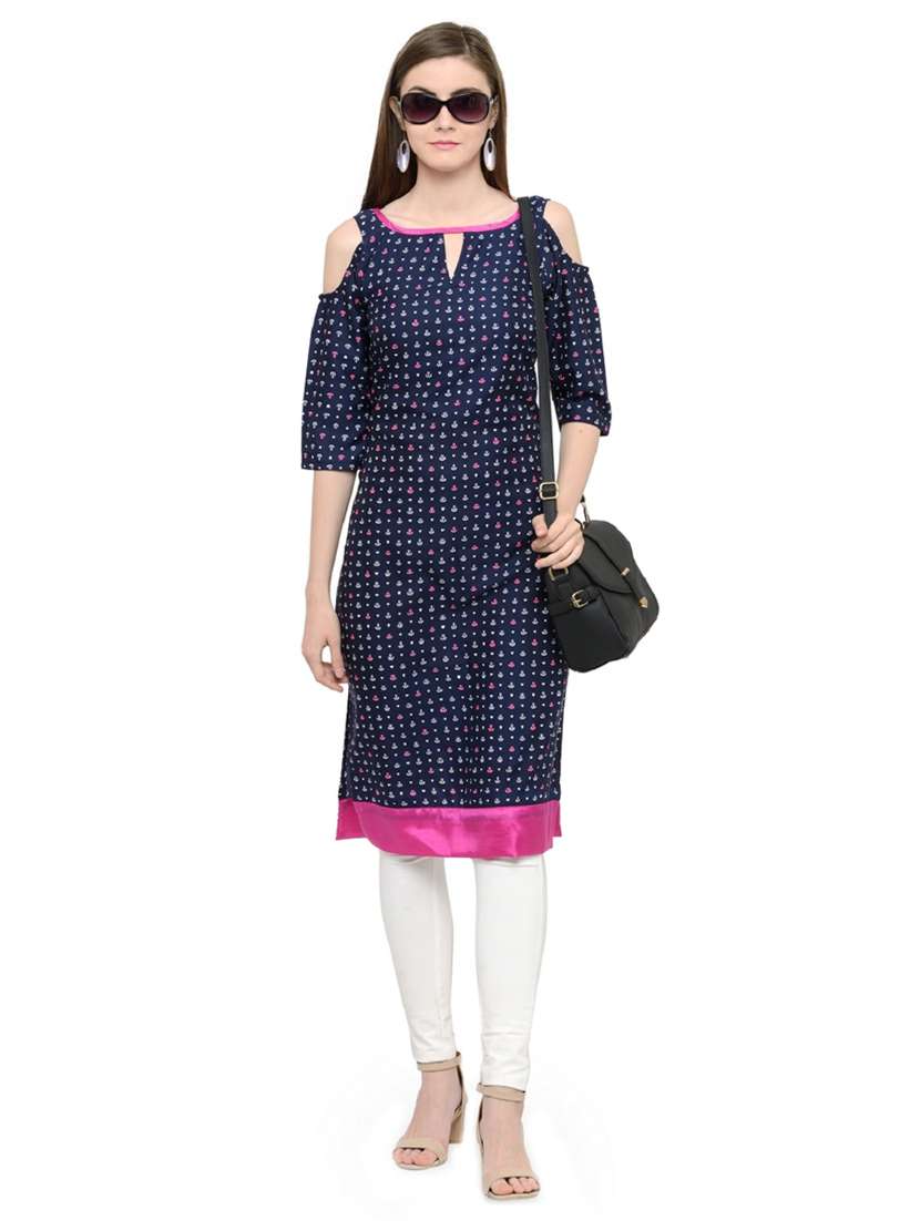 women's straight kurta - 15137035 -  Standard Image - 3