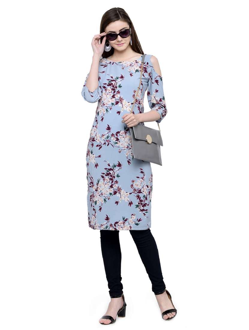 women's straight kurta - 15137050 -  Standard Image - 3