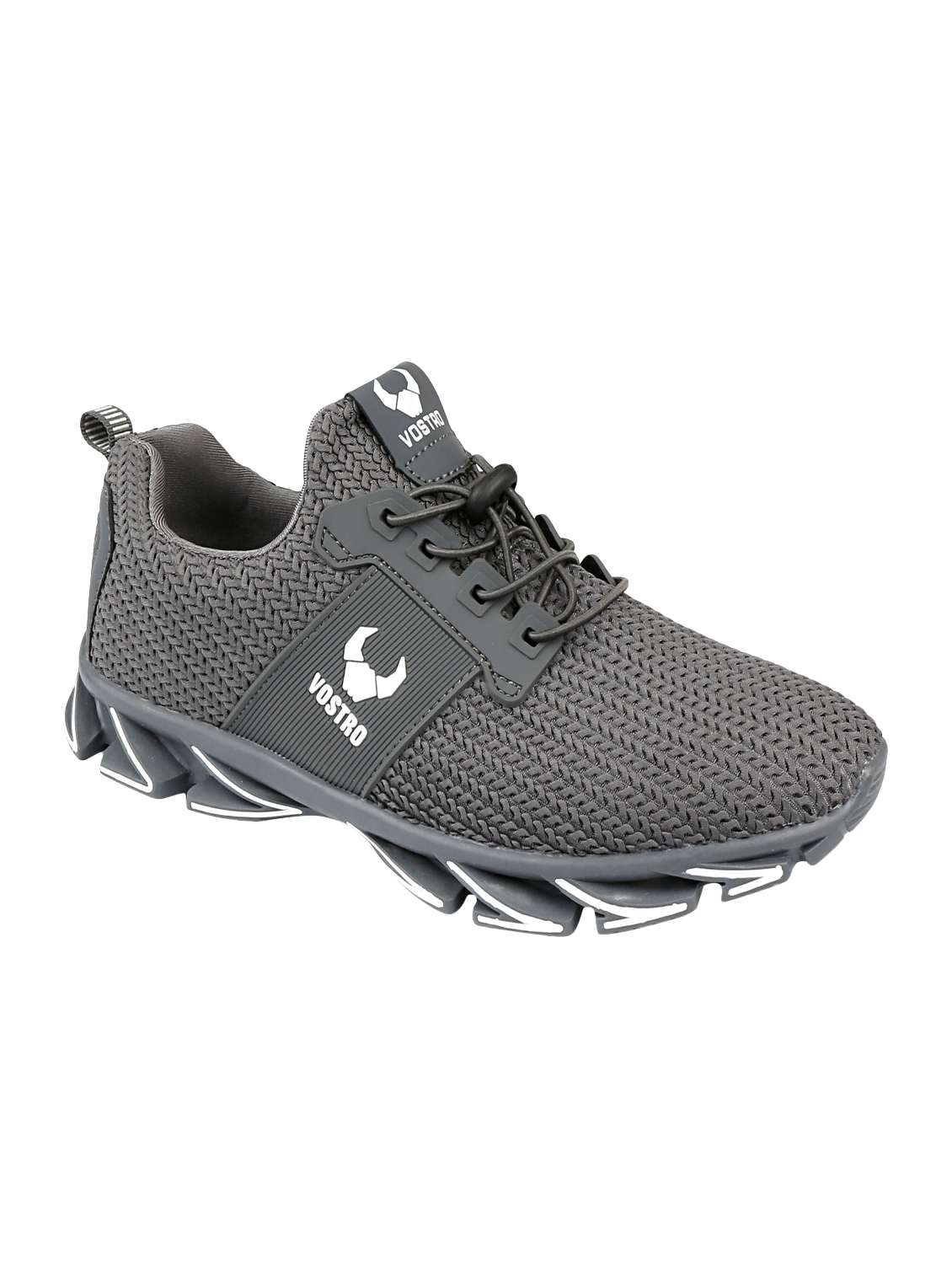 grey Mesh sport shoe - Main Image