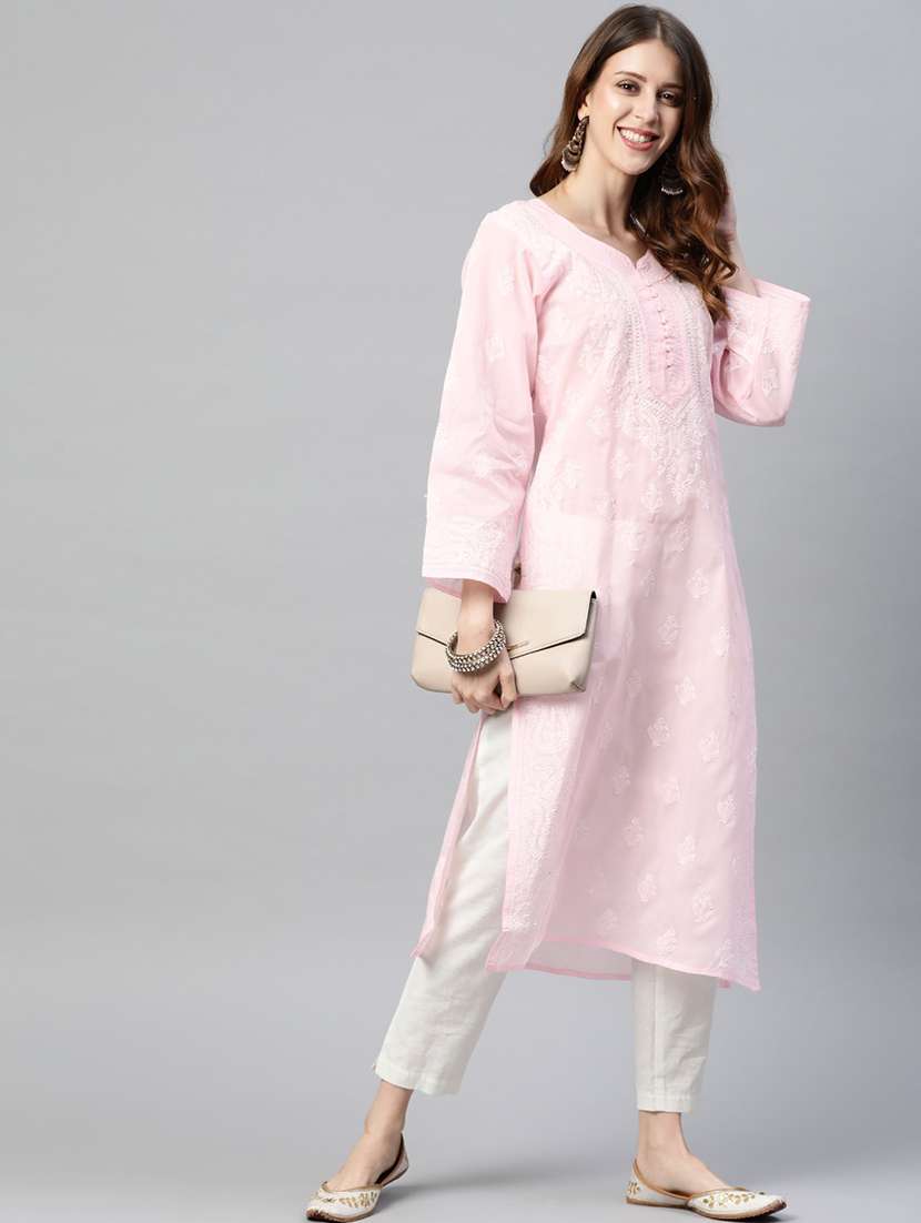 women's straight kurta - 15139264 -  Standard Image - 3