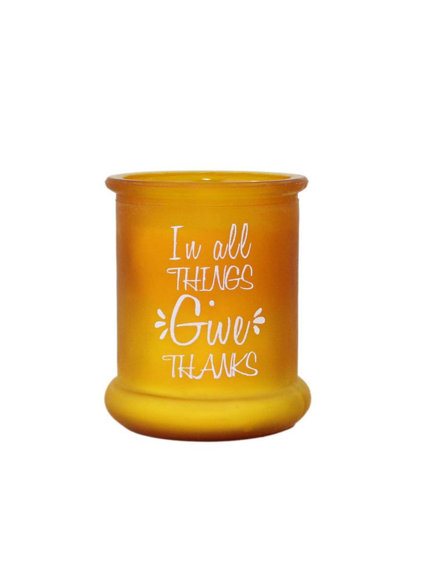 trendy gift yellow jar candle - 15140148 - Zoom Image - 0