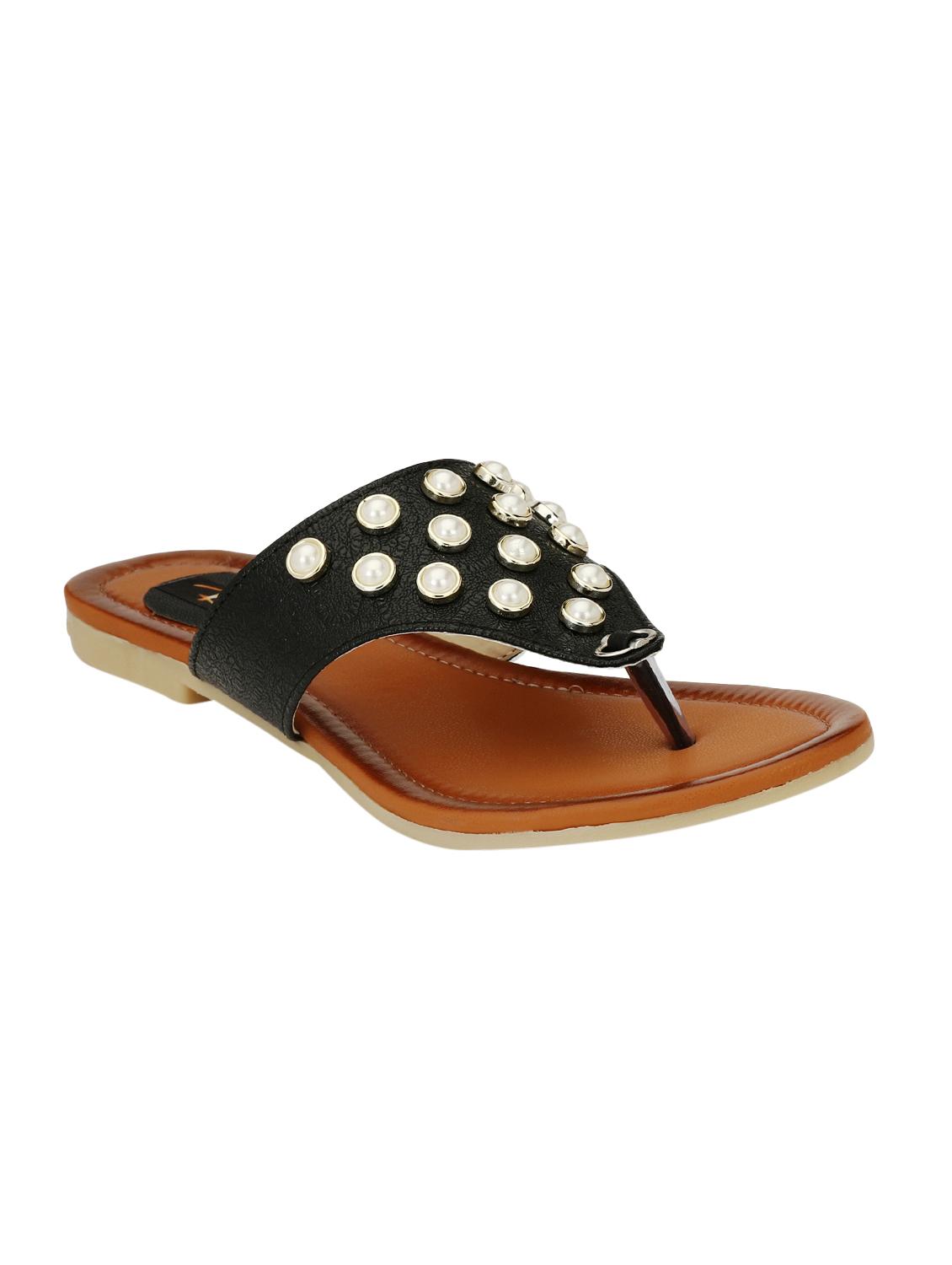 black open thong  sandal - 15140158 -  Zoom Image - 0