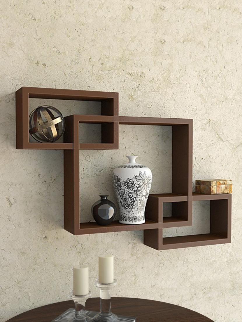 Intersecting Wall Floating Shelf