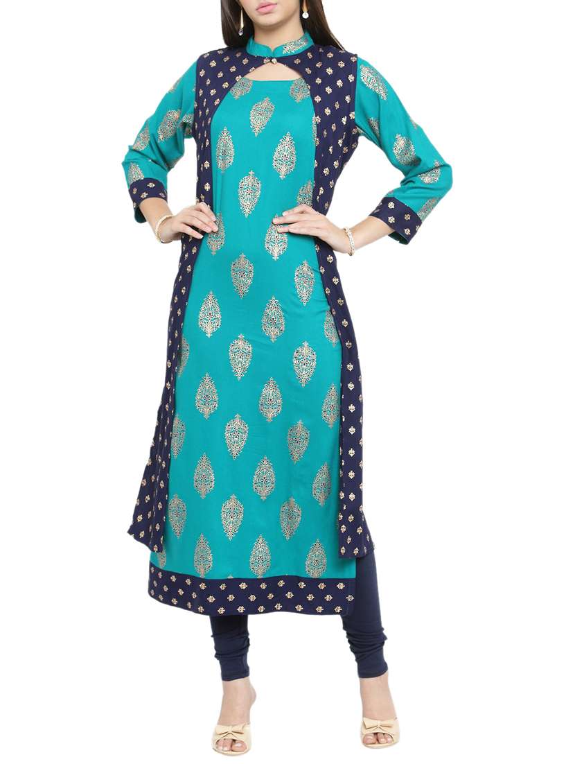 limeroad layered kurtis