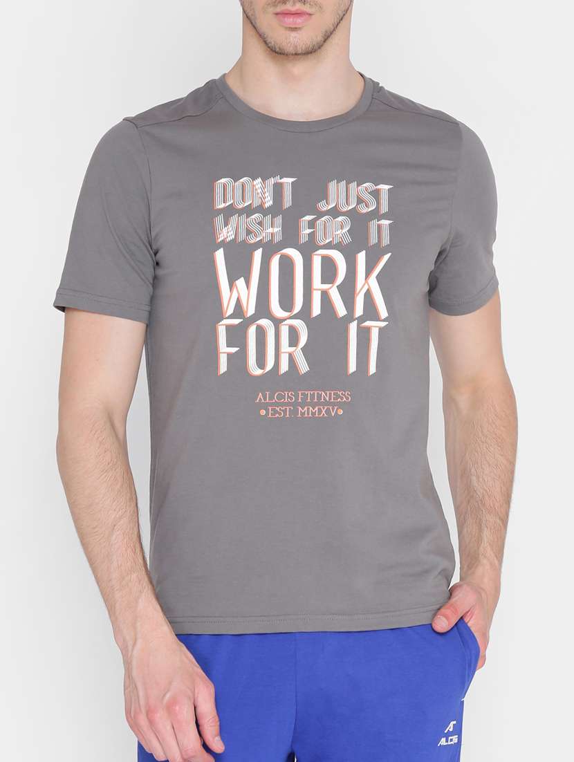 grey polyester tshirt