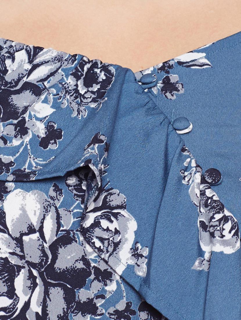 ruffled floral cami top - 15141748 - Standard Image - 3