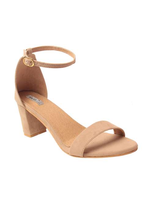 nude ankle strap sandal - 15146945 -  Standard Image - 0