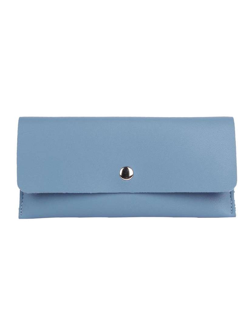 blue leatherette (pu wallet