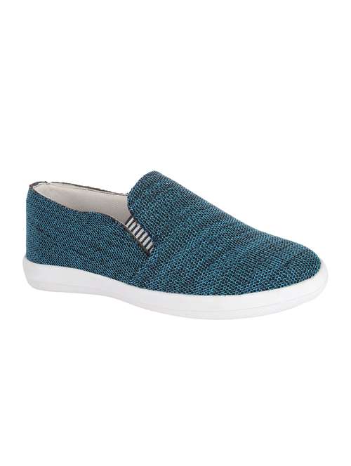 light blue mesh casual slipon - 15160353 - Standard Image - 0