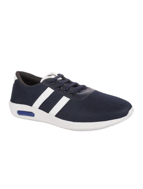navy mesh lace up sneaker - 15160358 -  Standard Image - 0