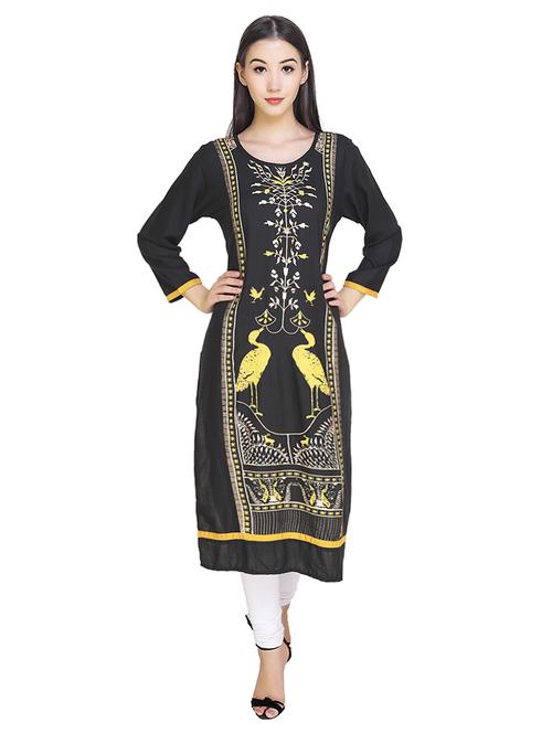 women's straight kurta - 15161122 - Standard Image - 0