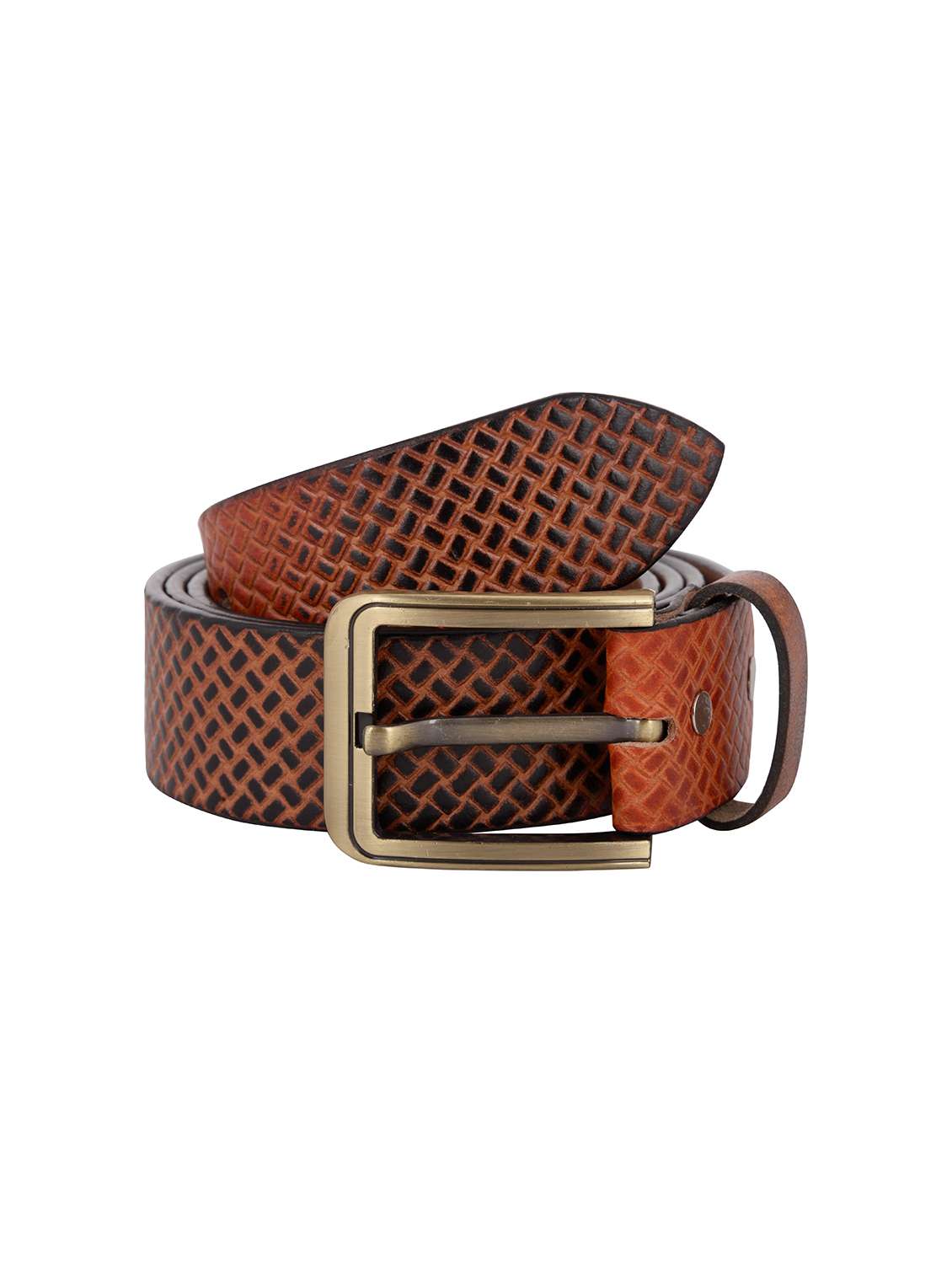 brown leather belt - 15164766 - Zoom Image - 0