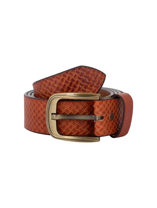 tan leather belt - 15164767 - Standard Image - 0