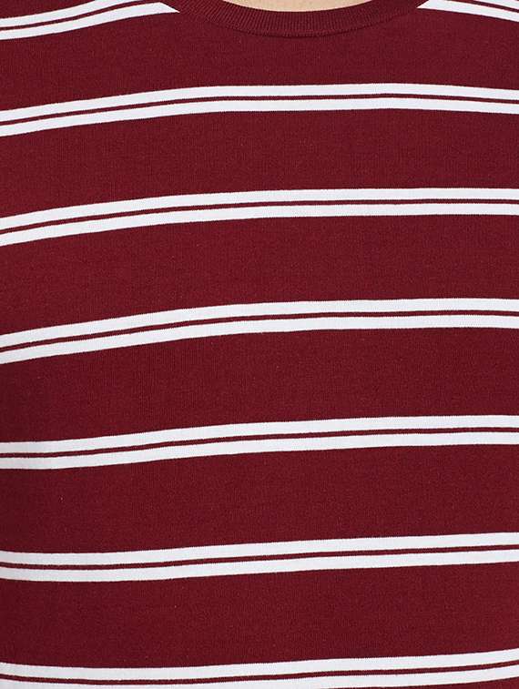 maroon cotton t-shirt - 15170620 -  Standard Image - 3
