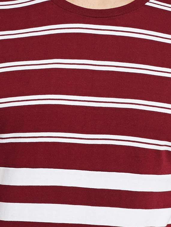 maroon cotton t-shirt - 15170649 -  Standard Image - 3