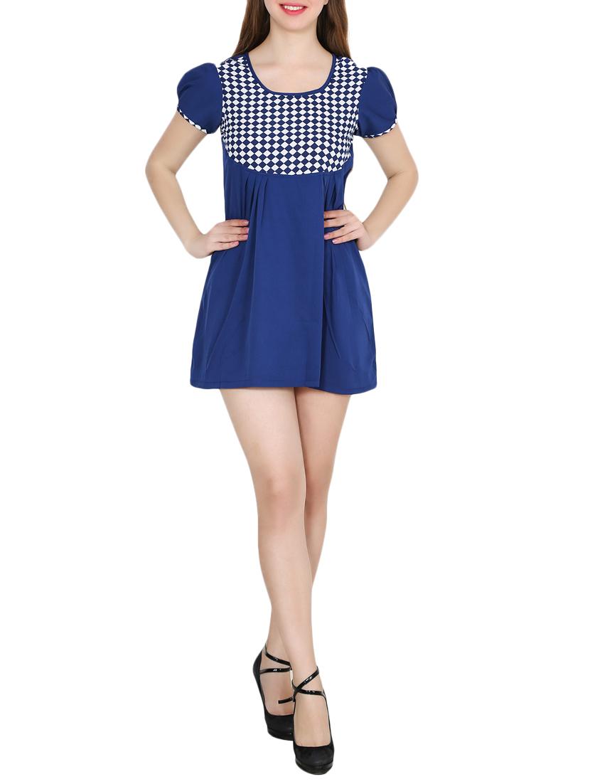 women's checks dress - 15180488 - Standard Image - 3