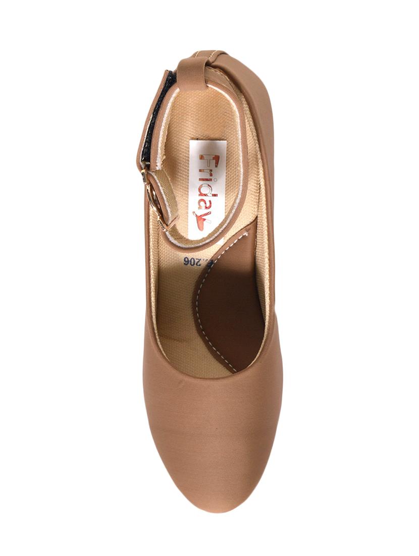 tan ankle strap wedge - 15186587 - Standard Image - 3