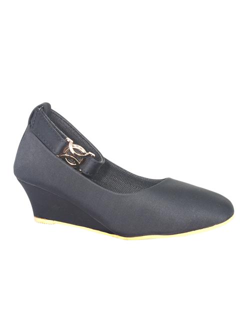 black ankle strap wedge - 15186588 -  Standard Image - 0