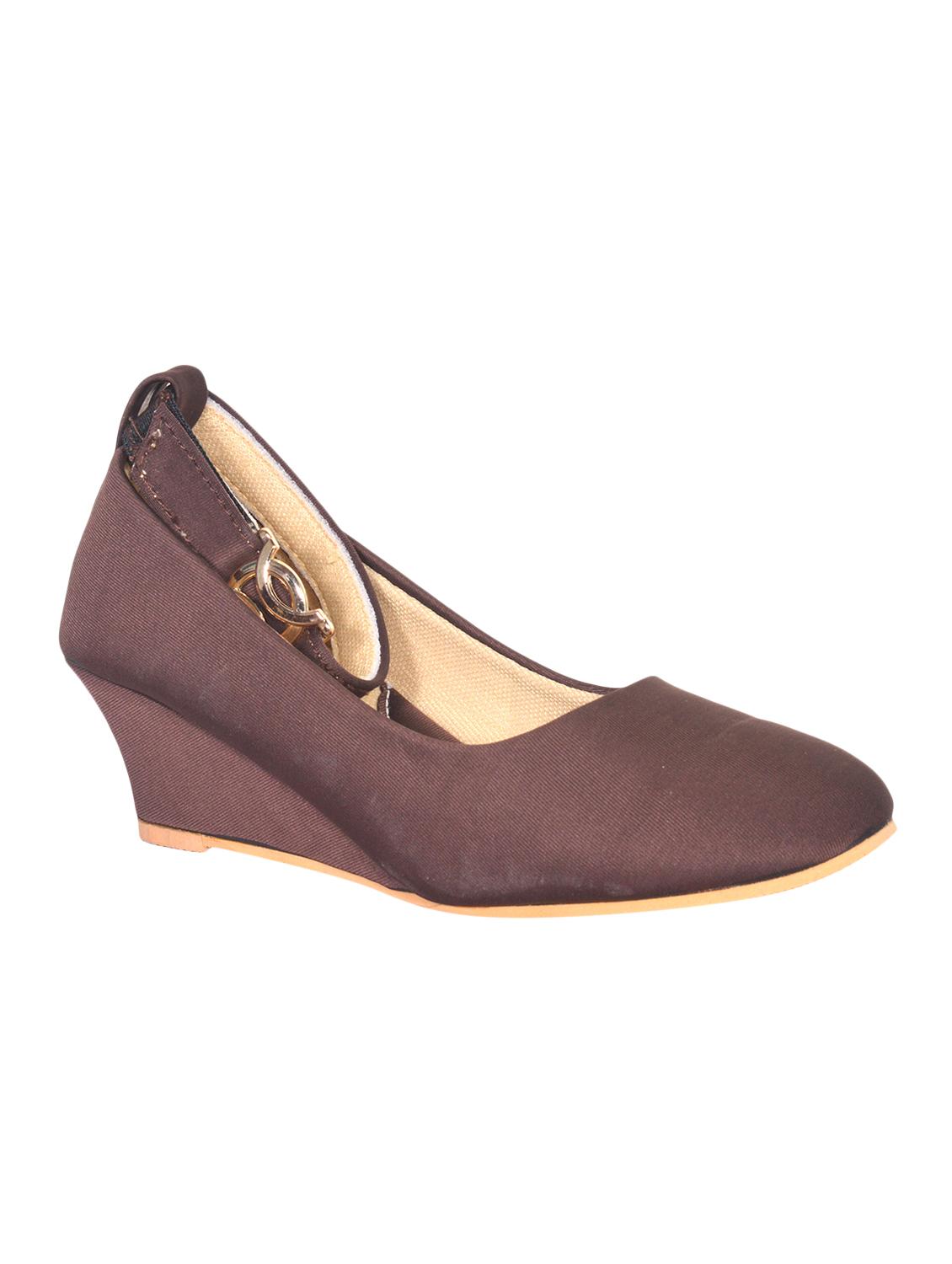 brown ankle strap wedge - 15186589 -  Zoom Image - 0
