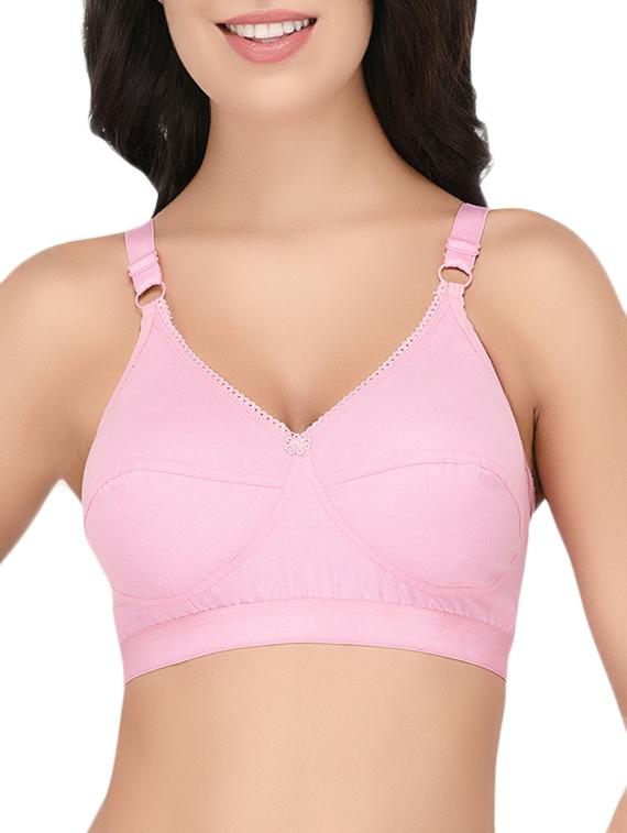floral patch solid bra  - 15186620 -  Zoom Image - 0