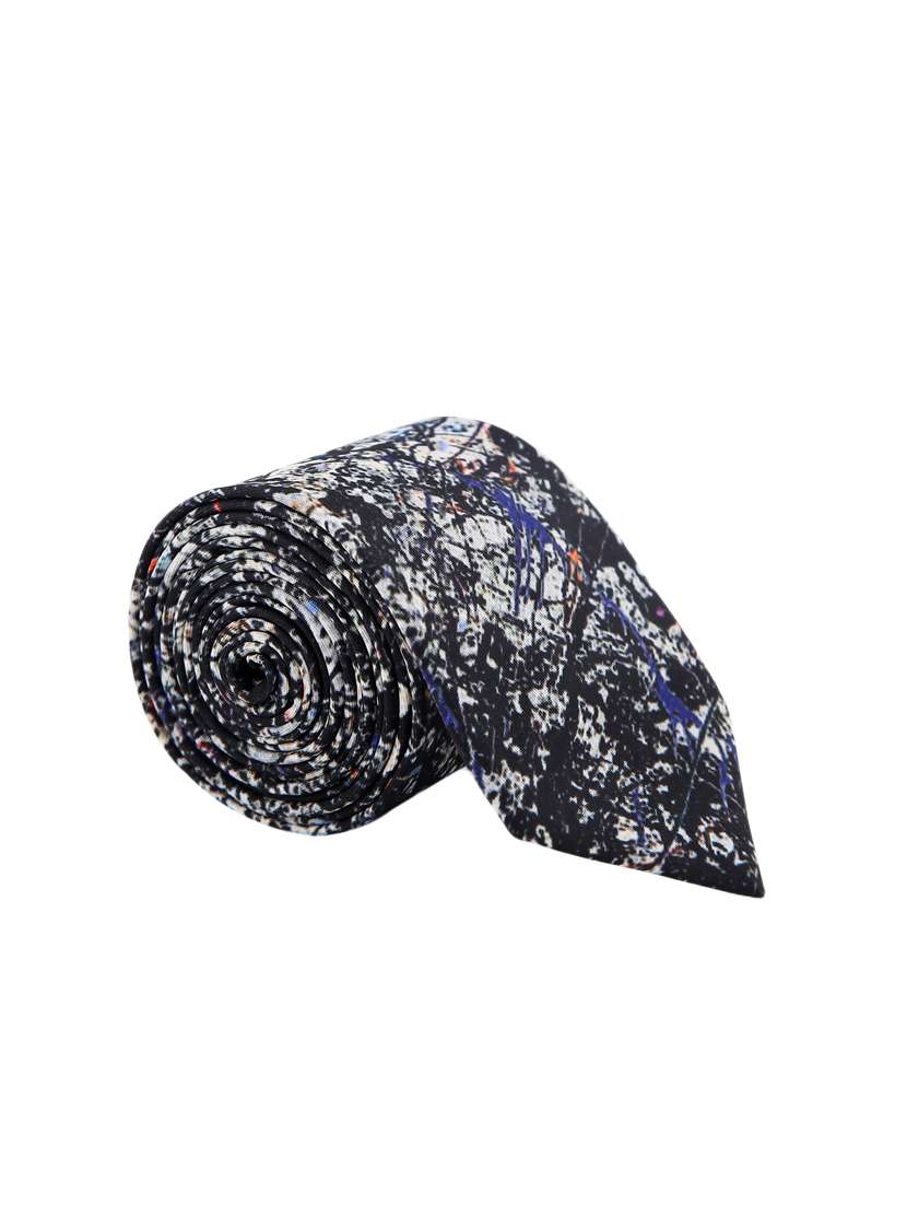 multi colored micro-fibre tie