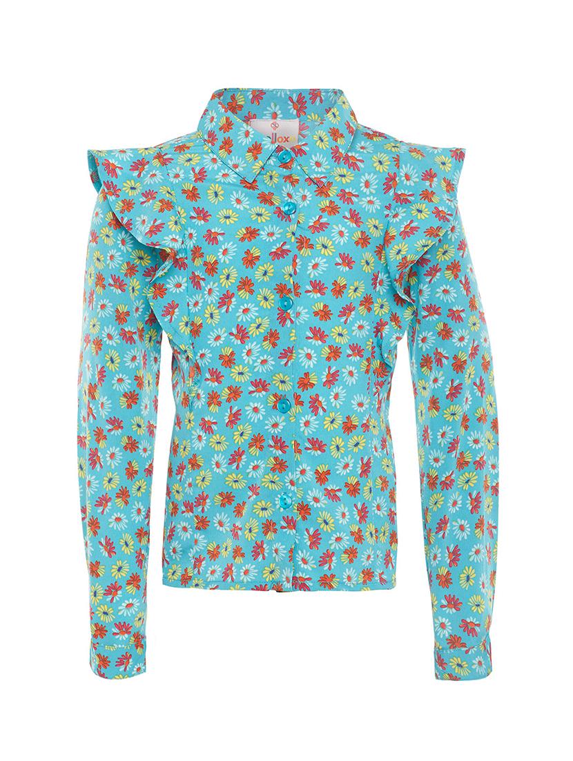 green polyester shirt - 15195442 -  Zoom Image - 0