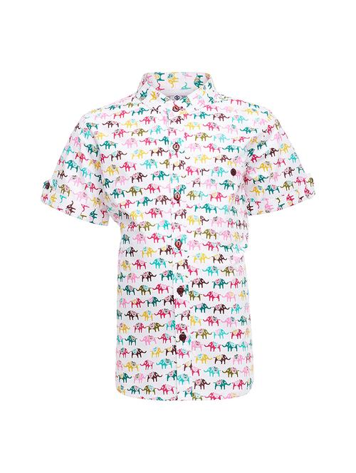 multi colored cotton shirt - 15195443 - Standard Image - 0