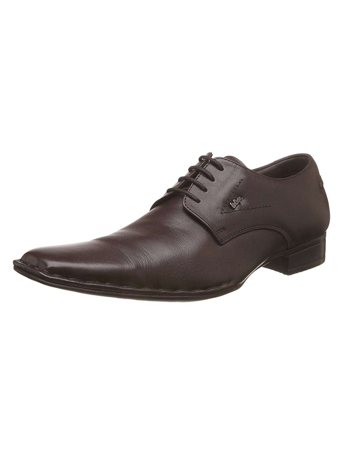 Buy online Brown Leather Lace-up Derby from Formal Shoes for Men