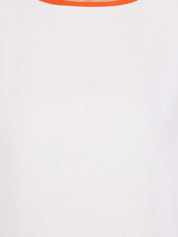 white solid viscose summer poncho - 15205513 - Standard Image - 3