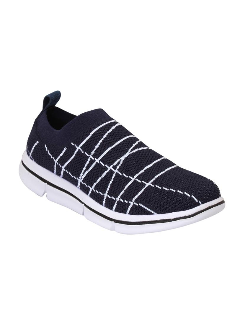 navy slip on casual shoe - 15216233 - Zoom Image - 0
