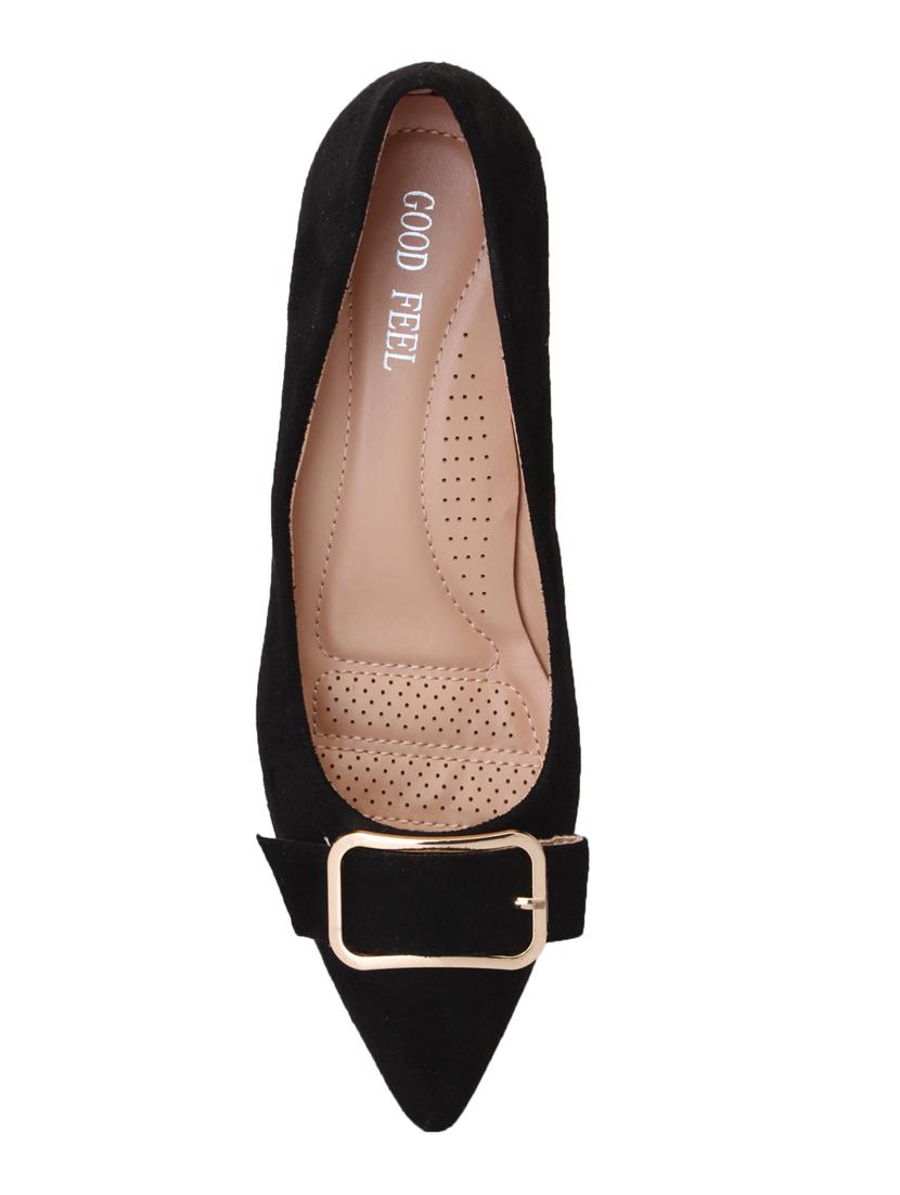 black slip on pump - 15216242 - Standard Image - 3