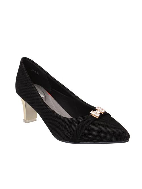 black slip on pump - 15216248 - Standard Image - 0