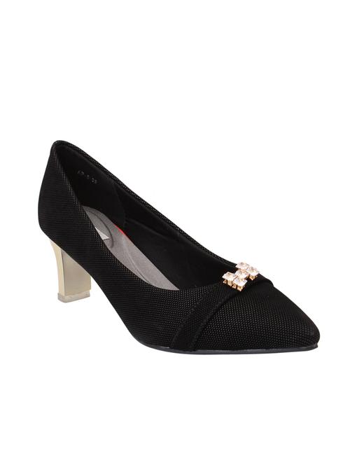 black slip on pump - 15216248 -  Standard Image - 0