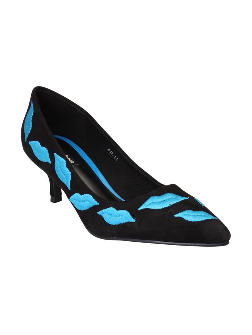 blue slip on pump - 15216253 -  Zoom Image - 0