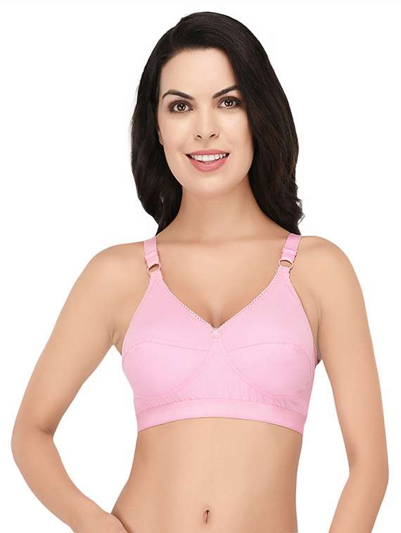 set of 2 solid regular bra - 15218501 - Standard Image - 3