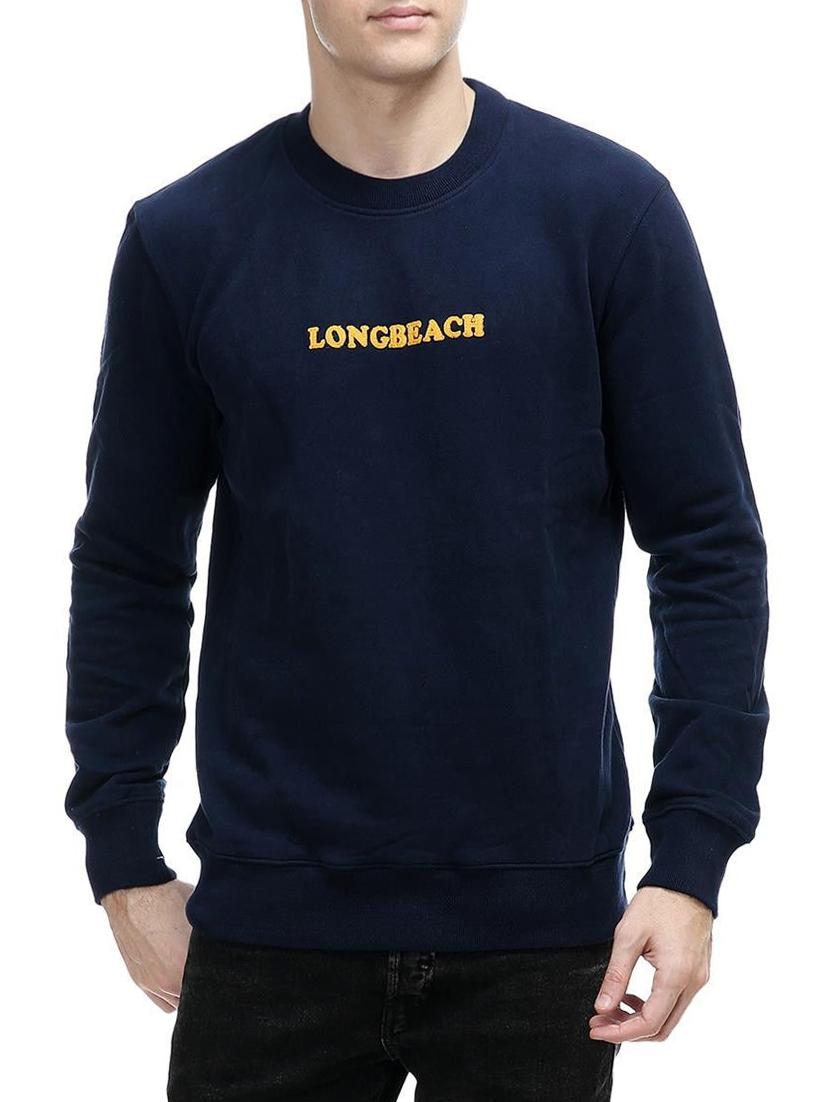 blue fleece sweatshirt - 15219603 -  Zoom Image - 0