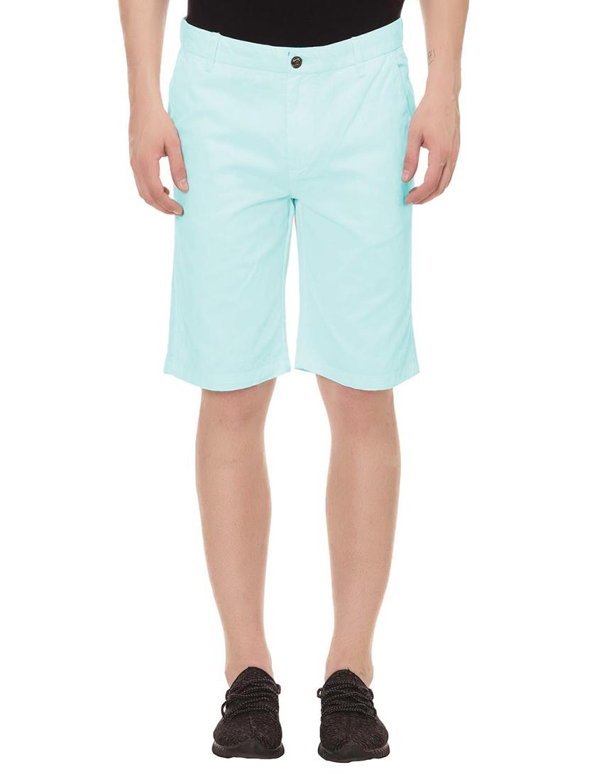 blue cotton bermuda - 15219629 - Zoom Image - 0