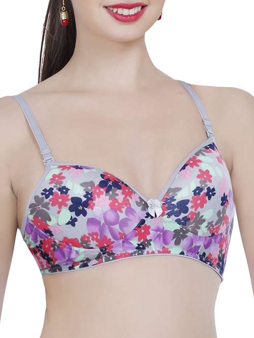 floral balconette bra - 15224201 -  Standard Image - 0