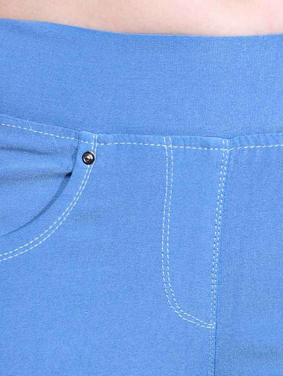 blue skinny jegging - 15224447 - Standard Image - 3