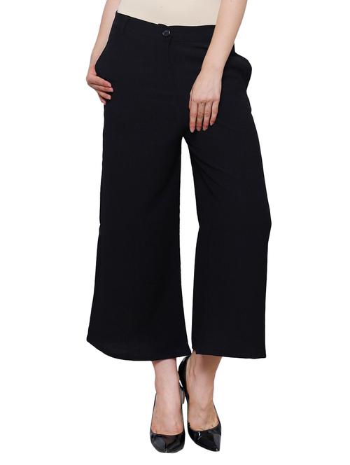 wide leg flared trouser - 15224451 -  Standard Image - 0