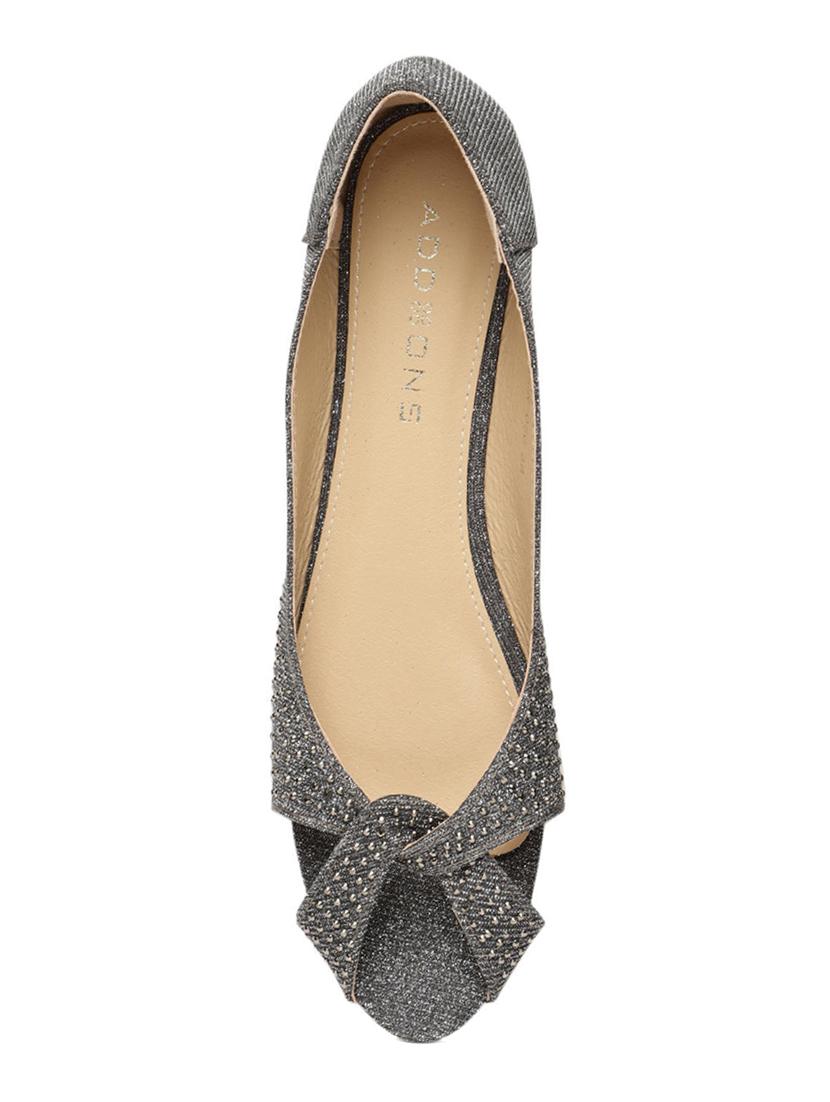 metallic slip on ballerina - 15224602 - Standard Image - 3
