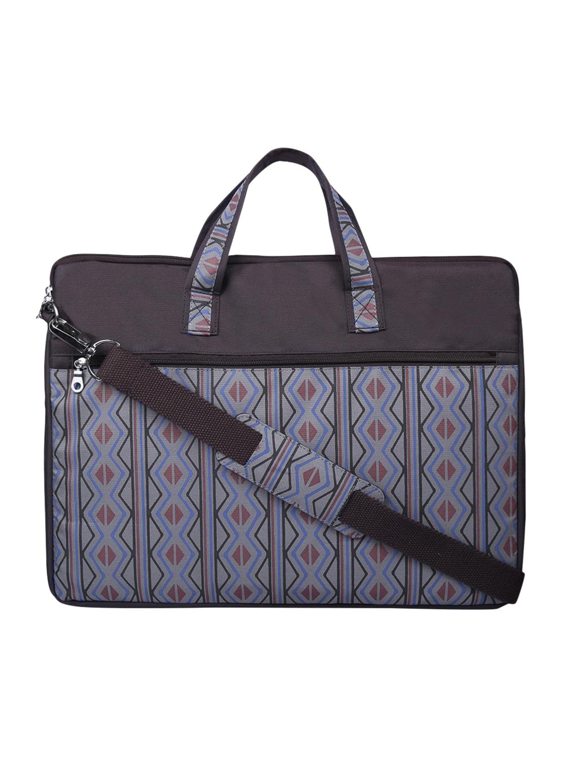 brown polyester laptop bag - 15226871 -  Zoom Image - 0