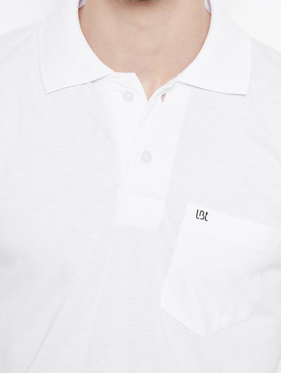 white solid t-shirt - 15230754 - Standard Image - 3