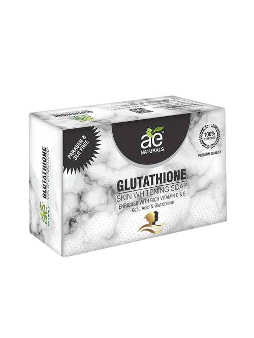 Buy online Ae Naturals Glutathione Skin Whitening Soap With Active Charcoal  And Kojic Acid 1 X 75g from bath and body for Women by Ae Naturals for ₹500  at 0% off