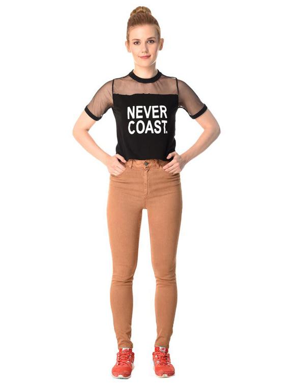 beige denim jeans - 15234074 - Standard Image - 3