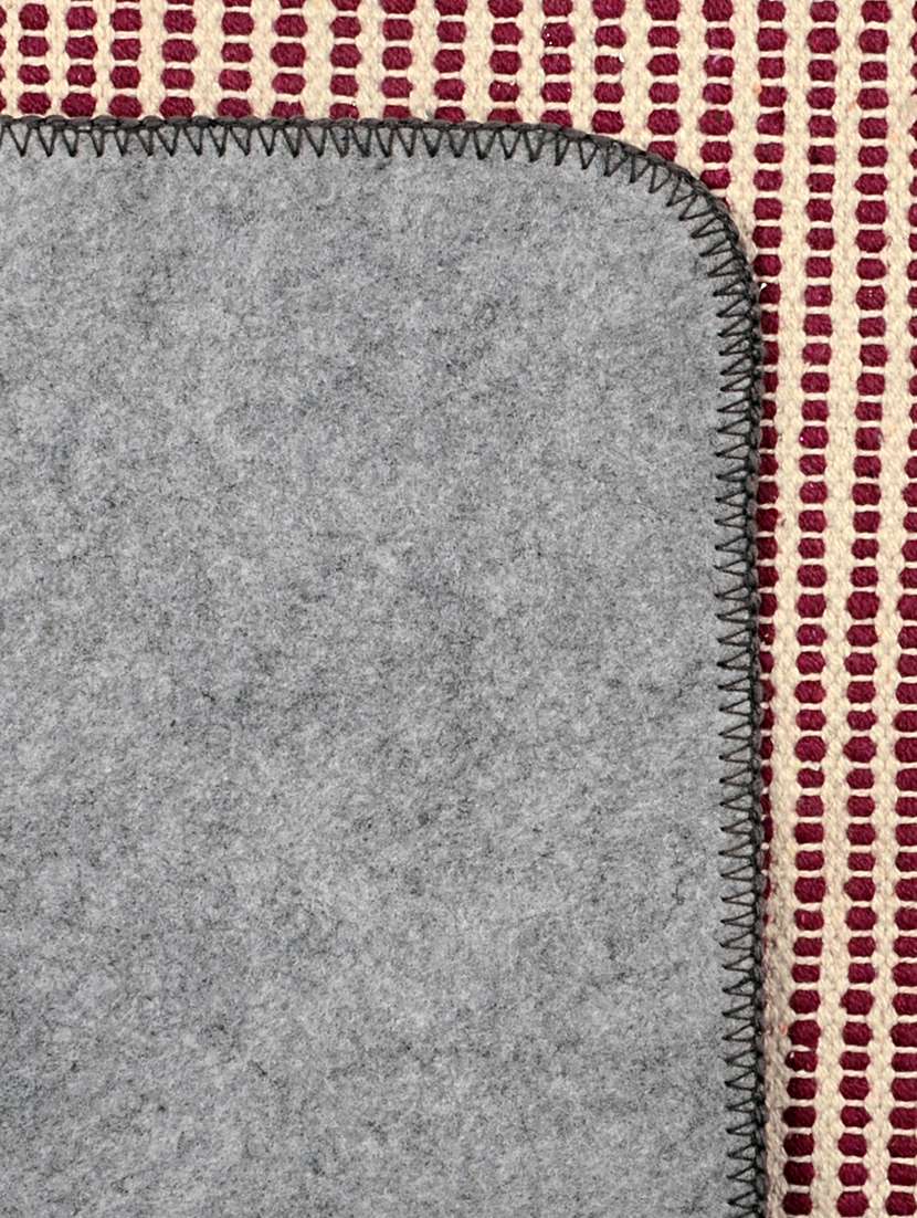 cotton handloom made anti skid yoga/exercise rugs -70x170 cm - 15235363 -  Standard Image - 3