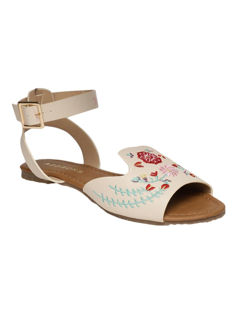 beige ankle strap sandal - 15249469 - Zoom Image - 0