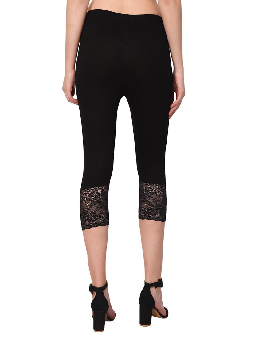 set of 2 multicolored solid leggings capri - 15258680 - Standard Image - 3
