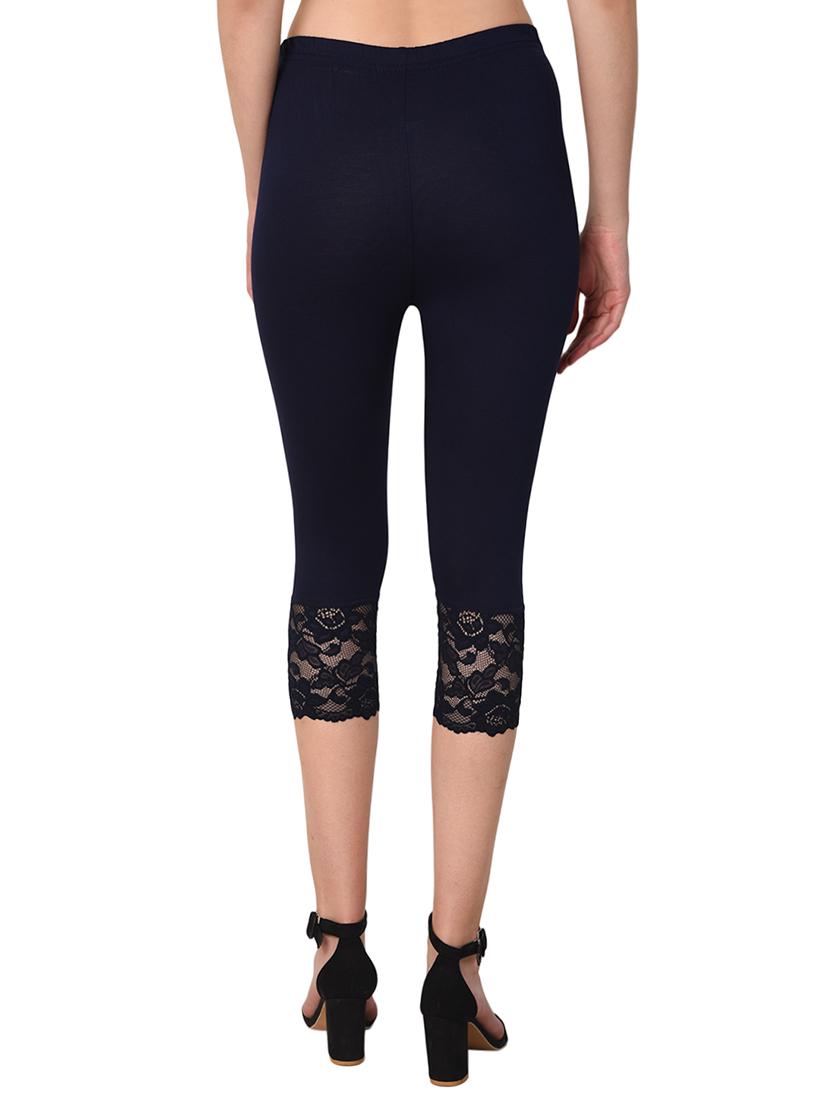 set of 2 multicolored solid leggings capri - 15258681 - Standard Image - 3
